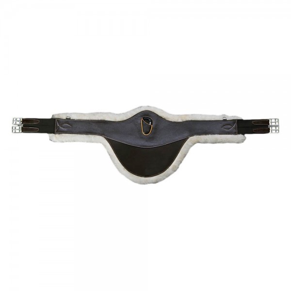 Gel & Cow Leather Studguard Girth With Sheepskin Lining