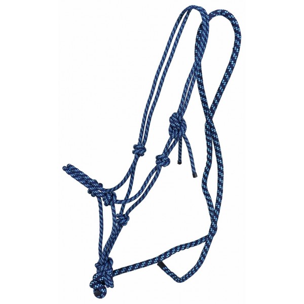 Two Tone Rope Halter & Lead Set