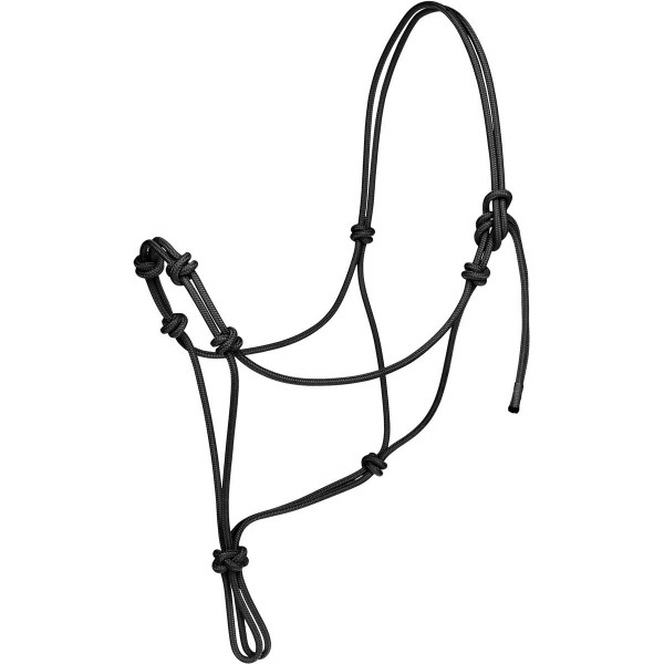 Silver Tip 4 Knot Rope Horse Halter 
