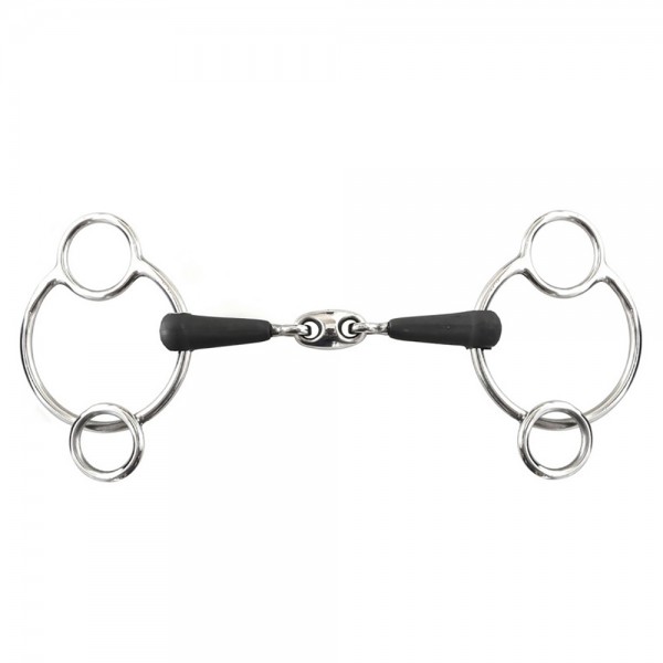 Double Jointed Rubber Pessoa For Horse