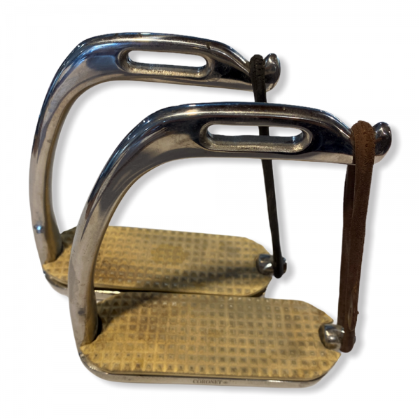 5” English Coronet Safety Stirrup Irons