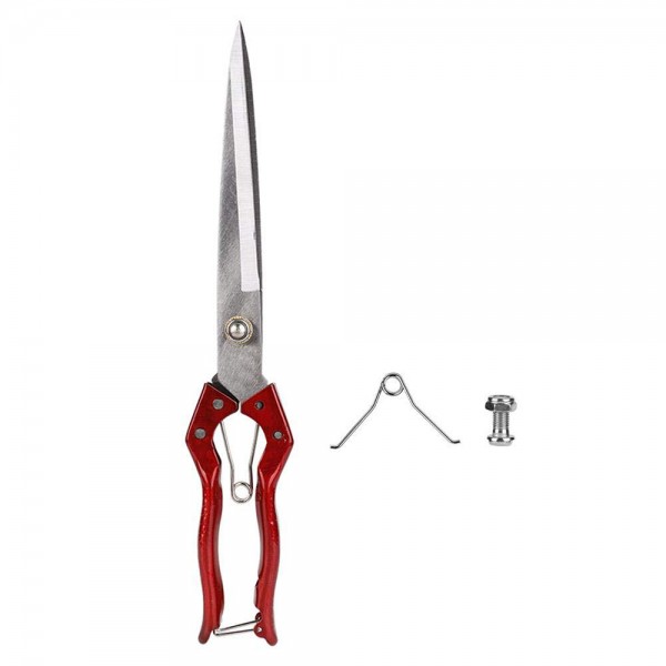 Manual Sheep Shearing, 340MM Stainless Steel Spring Loaded Sheep Wool Trimming Scissors
